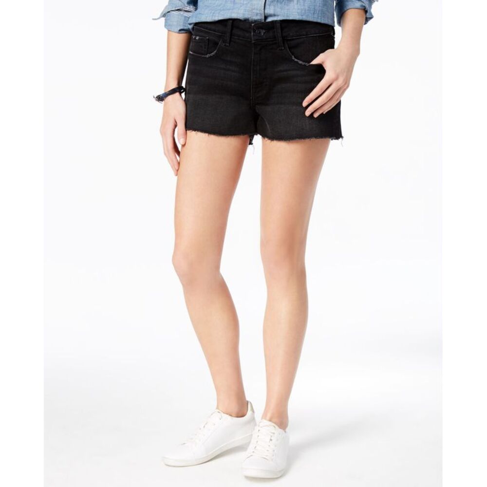 M1858 Cary Mid Rise Cutoff Denim Shorts